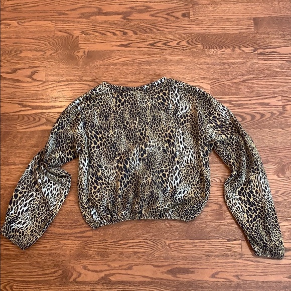 Zara leopard print sweater - Picture 2 of 5